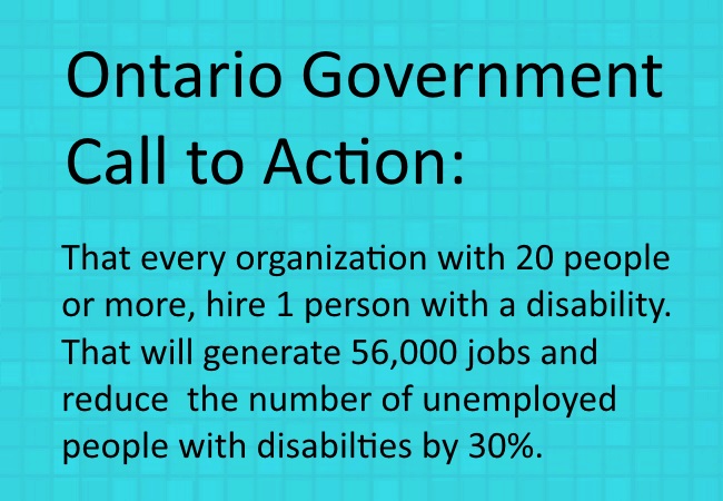 Ontario Government's Call to Action