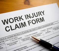 Work injury claim form