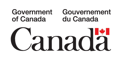 Goverment of Canada logo - English & French with Canadian flag