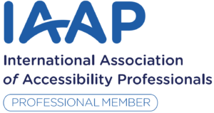IAAP logo - International Association of Accessibility Professionals