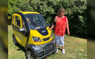 Alberta woman with cerebral palsy threatened with $5,000 fine for using mobility scooter